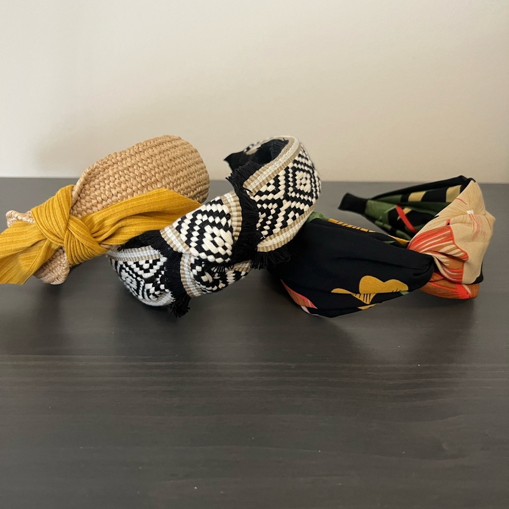 Boho Headbands, lot of 3
